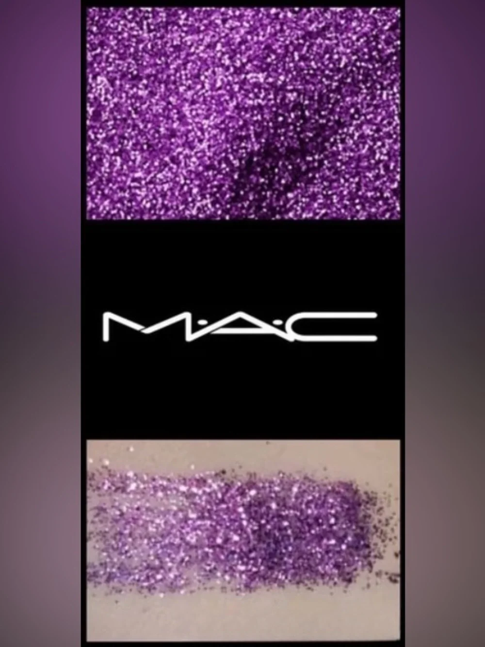 NWOT MAC Cosmetics Loose Glitter Mini - Heliotrope